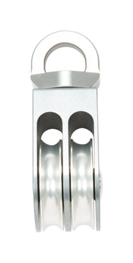 CMC CSR2 Pulleys, compound rescue pulley with becket, SKU 300342, side view - imagen 4
