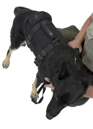 CMC K9 Proseries Rappel Harness, rappel harness for working dogs, rear view - imagen 5