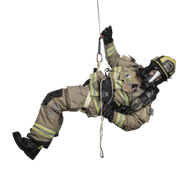 CMC LEVR Escape System, firefighter escape system with descender and line, SKU 500360, product view 24 - imagen 23