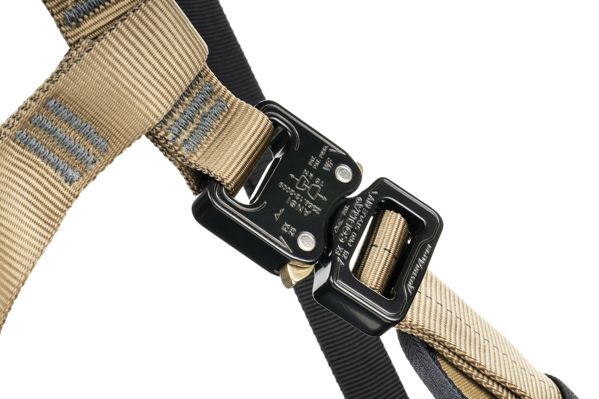 CMC Outback Convertible Harness, convertible full-body rescue harness with adjustable straps, product view 23 - imagen 22