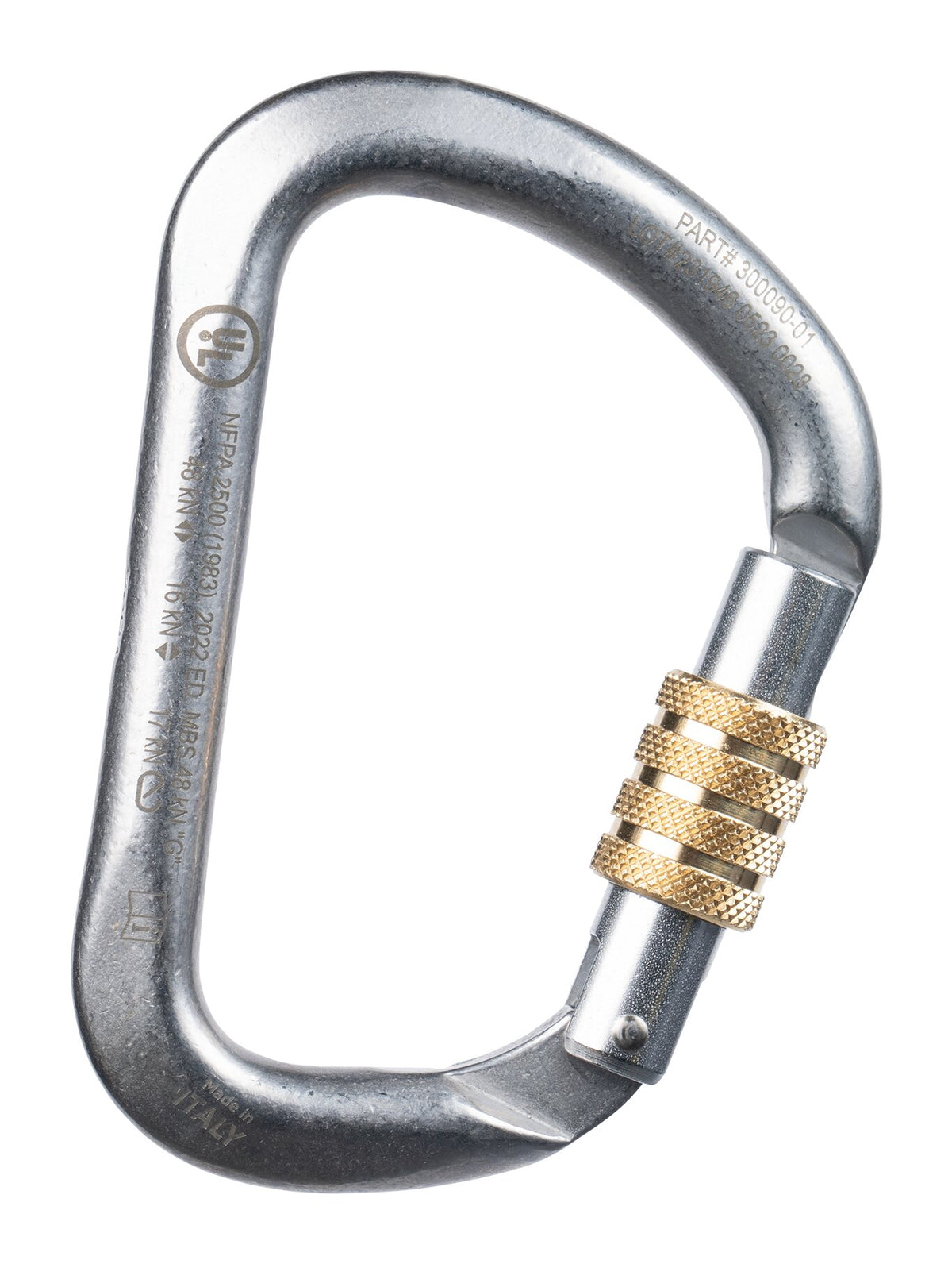 CMC Prosteel Carabiners, steel locking carabiner with high strength rating, SKU 300090, product view 10 - imagen 9