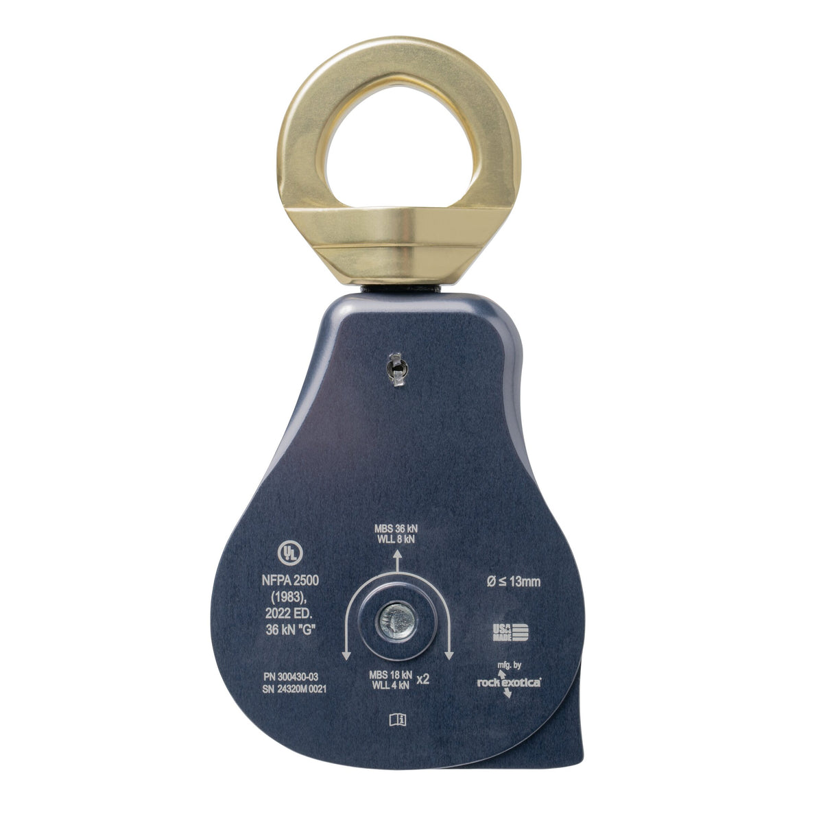 CMC Proswivel Pulleys, rigging pulley with swivel head, SKU 300434, product view 28 - imagen 27