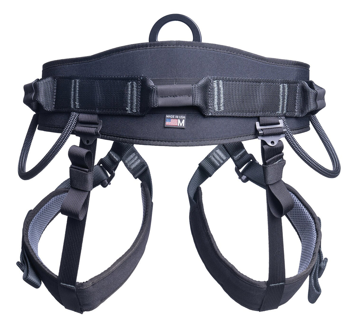 CMC Ranger Harness, seat harness with padded leg loops for rescue work, rear view - imagen 5