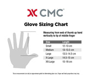 CMC Rappel GT Glove, leather rappelling glove with reinforced palm, shown in use - imagen 7