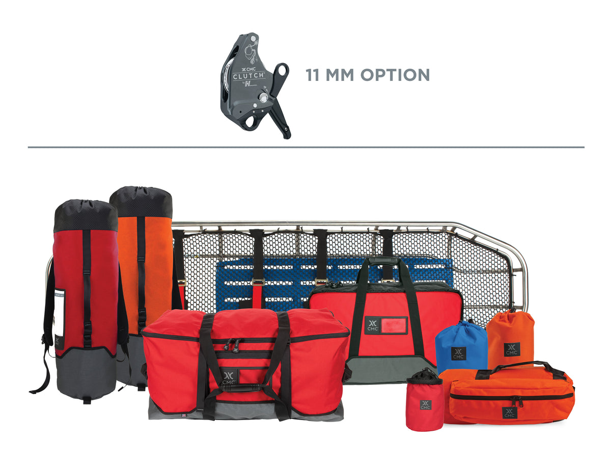 CMC Rope Rescue Rigging Kit, team rope rescue rigging kit with hardware and rope, alternate view - imagen 2