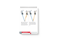CMC Rope Rescue Technician Field Guide, pocket field guide for rope rescue technicians, side view - imagen 4