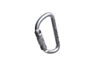 CMC Stainless Steel Carabiner, large stainless steel locking rescue carabiner, SKU 300011, close-up detail - imagen 6