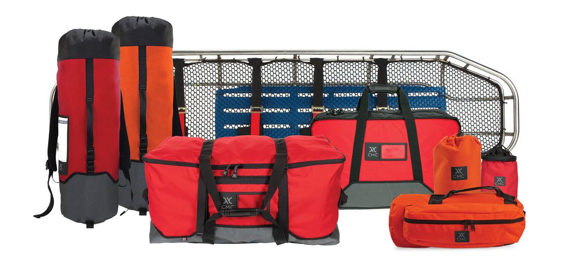 CMC Usar Task Force Rigging Kit, urban search and rescue rigging kit in storage bag, side view - imagen 4