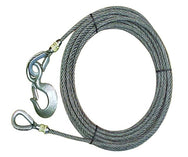 Cable de extensión 6X19 Fc con gancho y pestillo en un extremo Dedal en el otro extremo