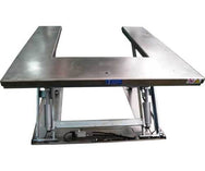 Mesa elevadora en U de acero inoxidable - imagen 2