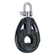 Harken 100mm Black Magic Single Pulley - Swivel