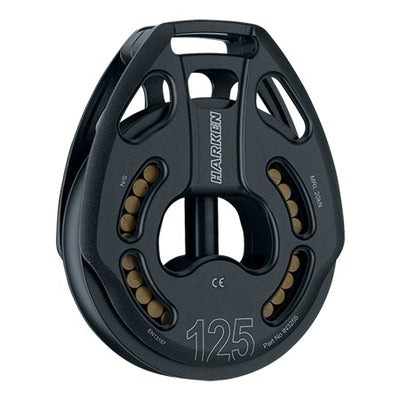 Polea simple Harken Black Magic de 125 mm - Accesorio de bucle - Polea simple Harken Black Magic de 125 mm - Accesorio de bucle: Las poleas Black Magic Air están diseñadas para brindar relaciones superiores de resistencia a peso y cuentan con rodamientos de rodillos de alta carga que giran libremente, lo que las hace ideales para manejar cargas estáticas y dinámicas altas, incluso en situaciones de alta fricción. – Ahora disponible en MTN Shop US.