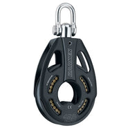Harken 150mm Black Magic Single Pulley- Swivel– Harken 150mm Black Magic Single Pulley- Swivel: Black Magic Air pulleys offer exceptional strength-to-weight ratios and feature free-rolling, high-load roller bearings, making them well-suited for handling both high dynamic and static loads, especially in situations where friction is a concern. – Now available at MTN Shop US.