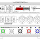 Motion Labs 5W Cam-In PDU, 100A, 3x L21-30, ATA Case