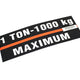CM Capacity Label Model L, Ll