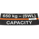 CM Capacity Label D8+ Model L