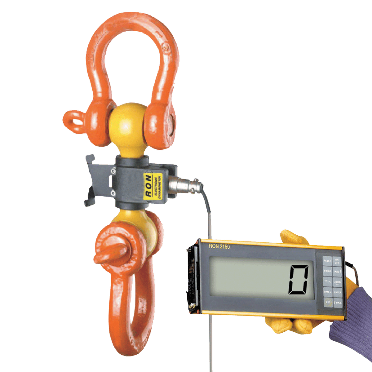Eilon Engineering Dinamómetro con cable Ron Crane Scales™ Ron 2150 con pantalla acoplable de 2"/50 mm - Dinamómetro con cable Ron Crane Scales™ Ron 2150 con pantalla acoplable de 2"/50 mm: ahora disponible en MTN Shop EE. UU.