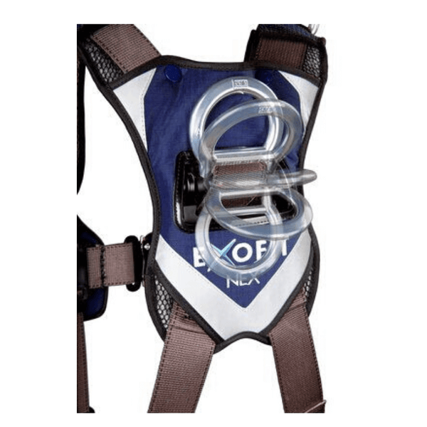 3M™ DBI-SALA® ExoFit NEX™ Tower Climbing Harness - Stand-up Lightweight Aluminum Back D-ring