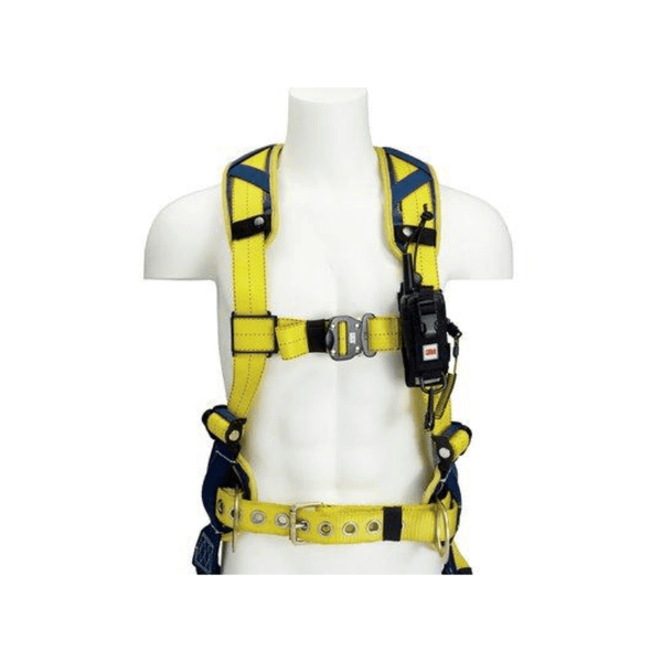 3M™ DBI-SALA® Adjustable Radio/Cell Phone Holster Attached to Harness