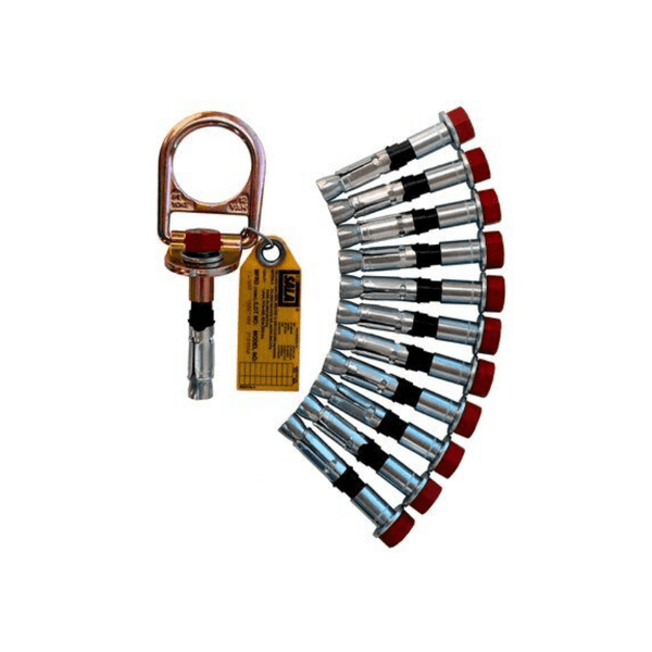 3M™ DBI-SALA® Concrete D-ring Anchor - With 10 Extra Bolts
