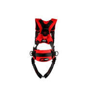 3M™ Protecta® Comfort Construction Style Positioning/Climbing Harness - Rear View with Stand-up Back D-ring and Fixed Dorsal D-ring - imagen 4