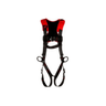3M™ Protecta® Comfort Vest-Style Positioning Harness - Front View with Quick Connect Chest and Leg Connections and Side D-rings
