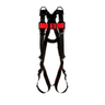 3M™ Protecta® Vest-Style Retrieval Harness - Front View with Pass-Through Chest and Leg Connections and Shoulder D-rings
