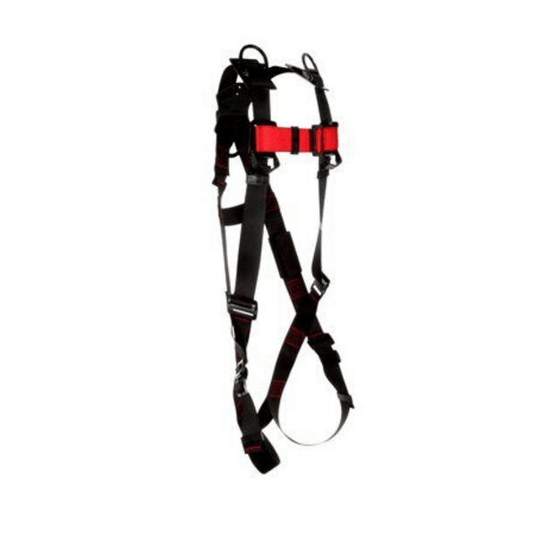 3M™ Protecta® Vest-Style Retrieval Harness - Side View with Pass-Through Chest and Leg Connections and Shoulder D-rings