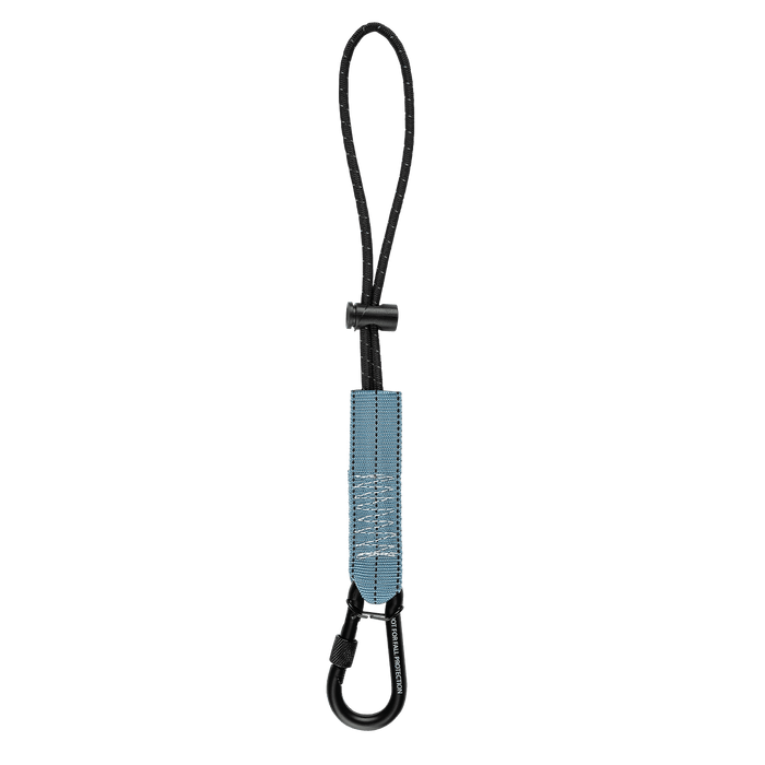 Accesorio de herramienta de 5 lb con anilla de estrangulamiento y mosquetón de acero con cierre roscado, 5/paquete