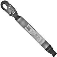 Mosquetón de aluminio negro