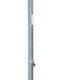 5' Bolt-on Ladder Stanchion Anchor with 5" Overhead Offset