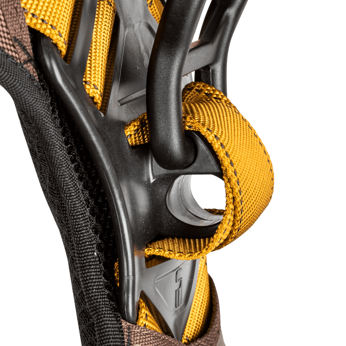 Construction Belted Full Body Harness, Tongue Buckle Leg Adjustment