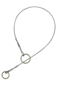 Anclaje de eslinga con cable de acero galvanizado recubierto de vinilo