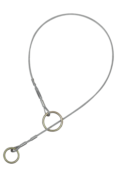 Anclaje de eslinga pasante de cable con cable de acero galvanizado– – Ahora disponible en MTN Shop US.