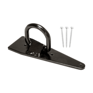 Reusable D-ring Plate Anchor for Wood