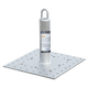 Post Anchor with Welded-eye for Wood, Concrete and Steel