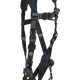 Arnés de cuerpo completo sin cinturón para escalada 2D Arc Flash Nomex®, ajustes de conexión rápida sobremoldeados