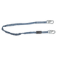 6' Internal Energy Absorbing Lanyard, Single-leg with Steel Snap Hooks