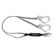 Energy Absorbing Lanyard, Double-leg with Aluminum Connectors 
