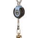 SRL personal DuraTech® de 6' con gancho giratorio de acero, incluye mosquetón de conexión dorsal de acero