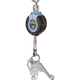 SRL personal DuraTech® de 6' con gancho de barra de refuerzo de aluminio, incluye mosquetón de conexión dorsal de aluminio