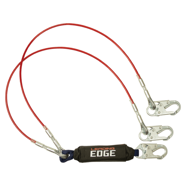 Leading Edge Cable Energy Absorbing Lanyard