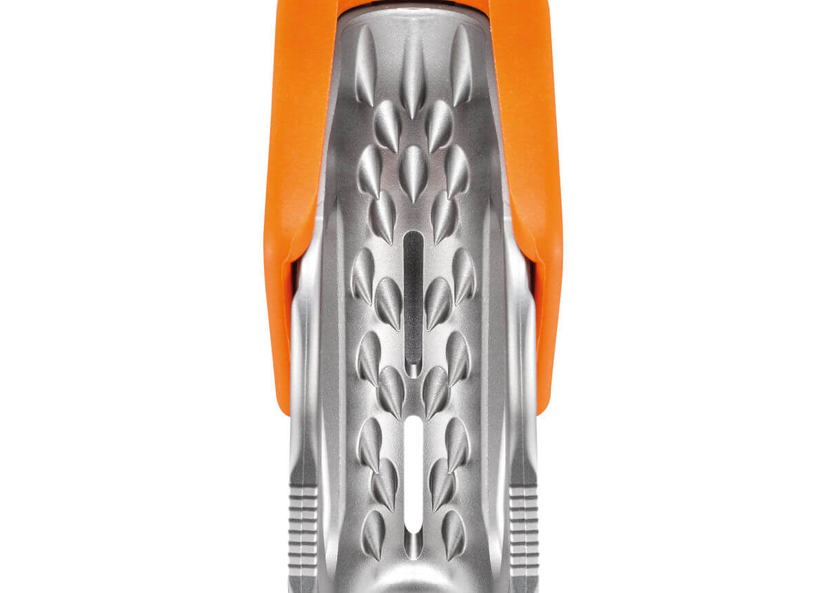 Ascensor de emergencia Petzl TIBLOC - Leva de acero inoxidable con dientes en ángulo - imagen 4