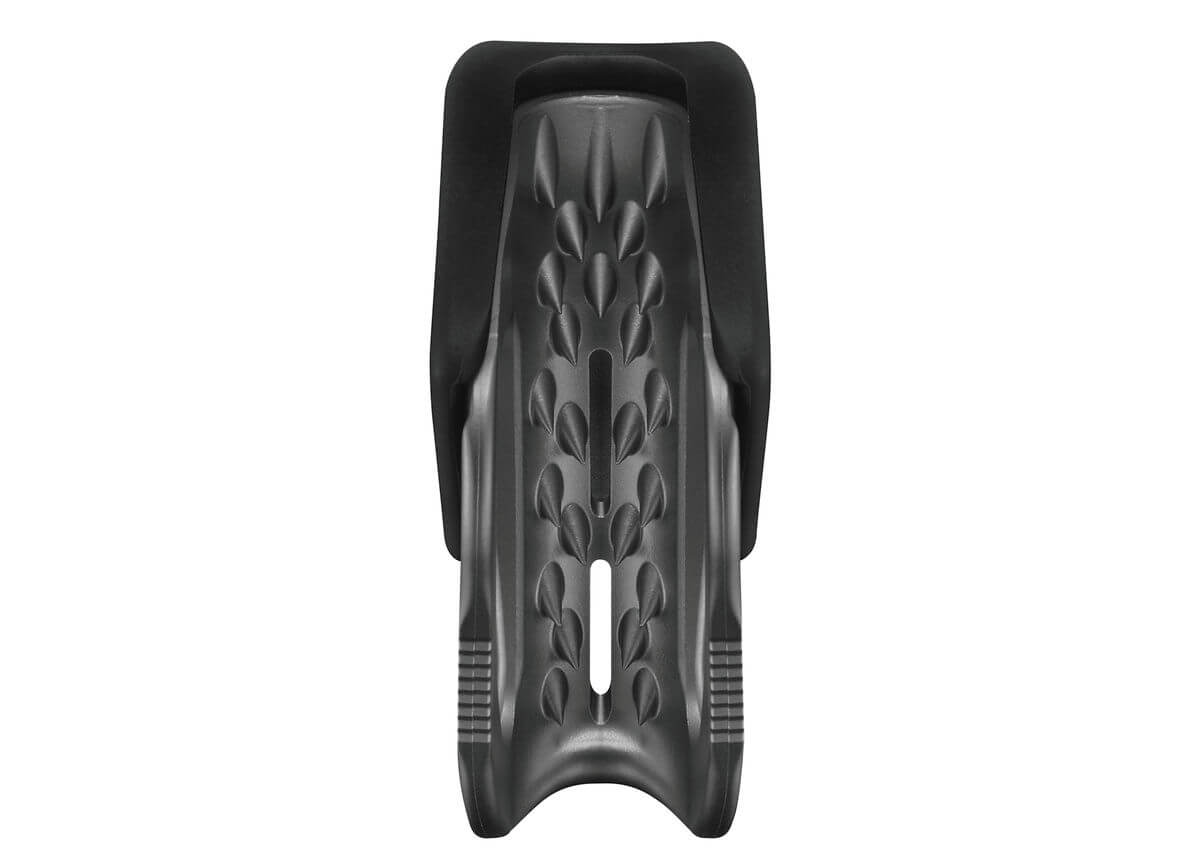 Petzl TIBLOC Abrazadera de cuerda de emergencia - Leva de acero inoxidable con dientes en ángulo