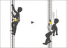 Petzl VOLT® WIND Fall Protection & Work Positioning Harness - Specific Dorsal Attachment Point