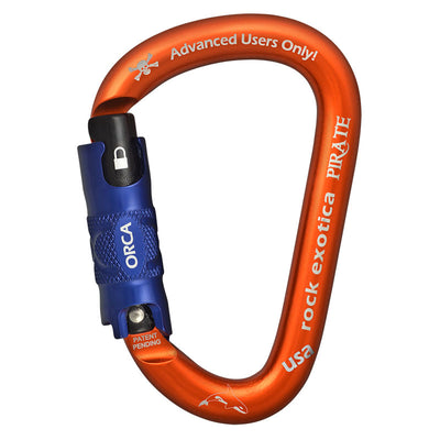Mosquetón Rock Exotica Pirate ORCA-Lock– – Ahora disponible en MTN Shop US.