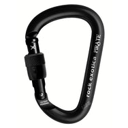 Mosquetón Rock Exotica Pirate con cierre de rosca: como mosquetón HMS o en forma de pera, el Pirate se adapta fácilmente al uso de una amplia gama de equipos. – Ahora disponible en MTN Shop US. - imagen 2