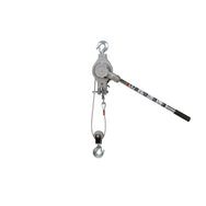 Extractor de cables AMH (1700/3400 lb, 20/10 pies) / (1000/2000 lb, 15/7,5 pies): el extractor de cables AMH de 1000/2000 lb, 15/7,5 pies (modelo C3400) presenta un diseño de 3 ganchos que permite aparejos de 1 o 2 partes, brindando a los usuarios una opción de capacidad y ascensor. El cable de acero galvanizado con calidad aeronáutica, los resortes de acero inoxidable y las piezas externas enchapadas ofrecen una excelente resistencia a la corrosión. – Ahora disponible en MTN Shop US.