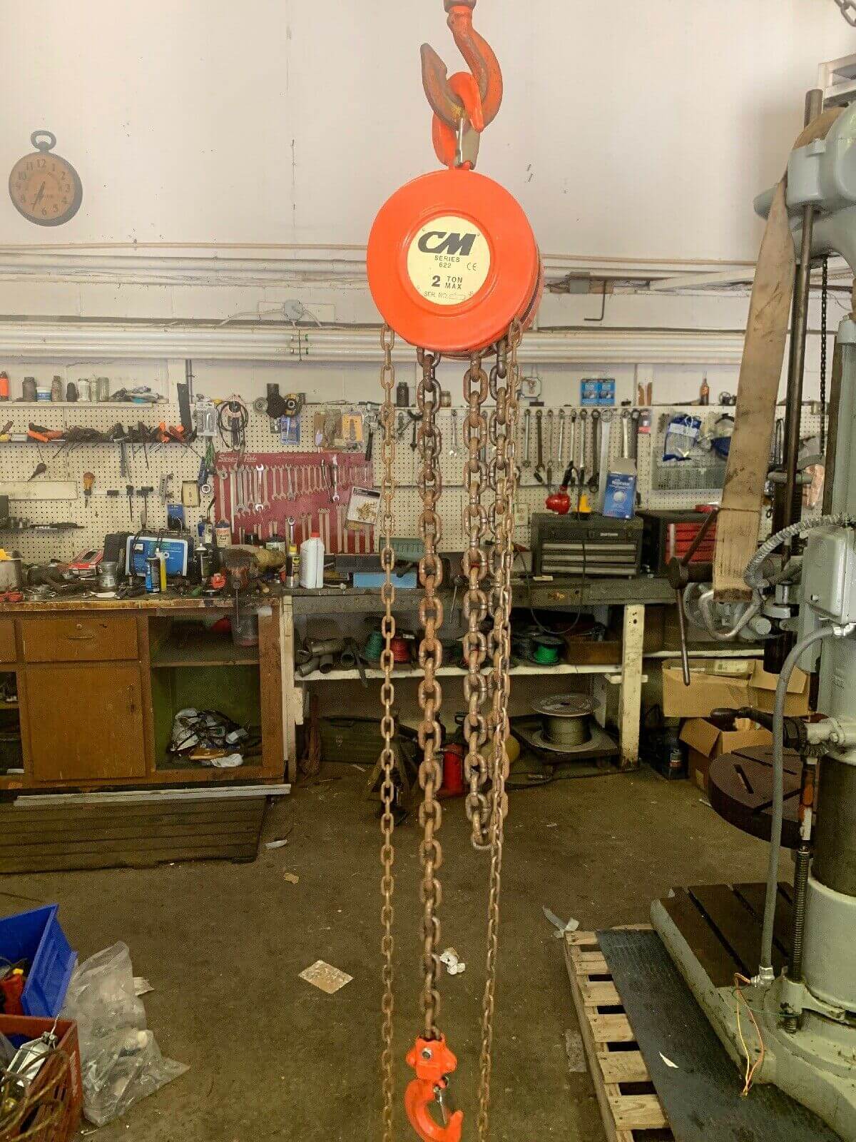 CM622 Hand Chain Hoist– CM 622 Hand Chain Hoist is the Best one for industrial use. Compact Design. 10-30 Ft Lift. One-year warranty. Fast Delivery Now! – Now available at MTN Shop US. - imagen 4