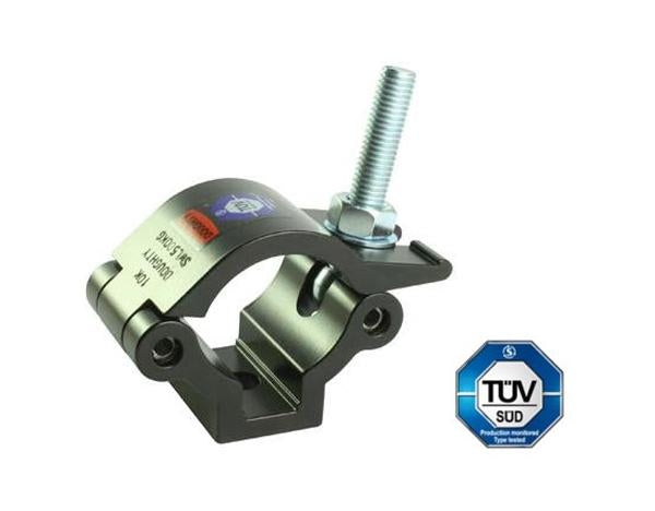 Medio acoplador ligero Doughty (negro) - Certificado TÜV - Tienda MTN 
